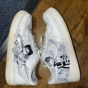 Customized Anime Nike Air Force 1s